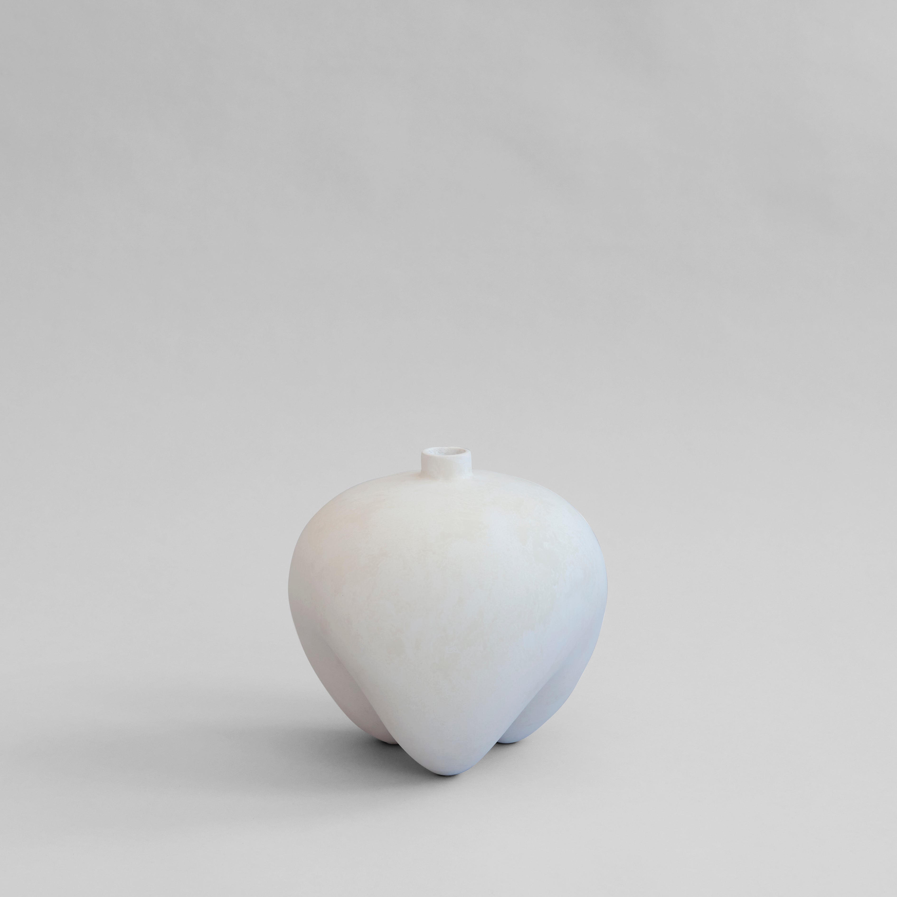 Sumo Vase, Mini - Bone White