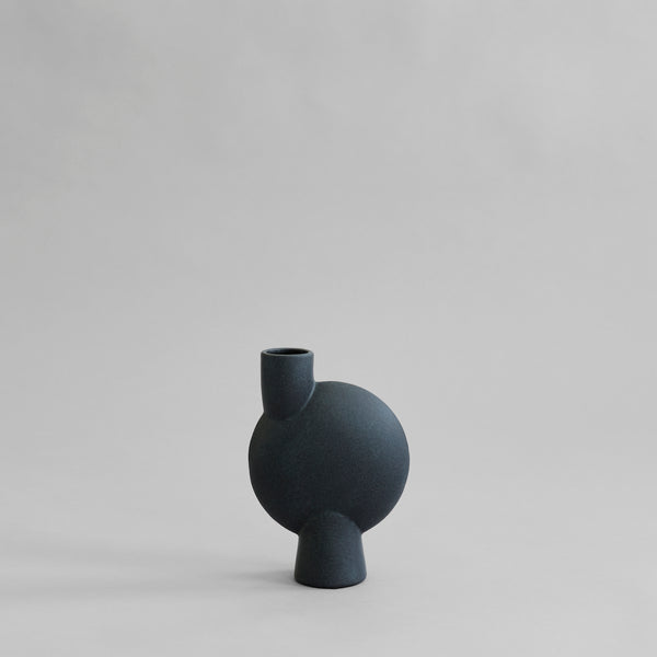 Sphere Vase Bubl, Medio - Black