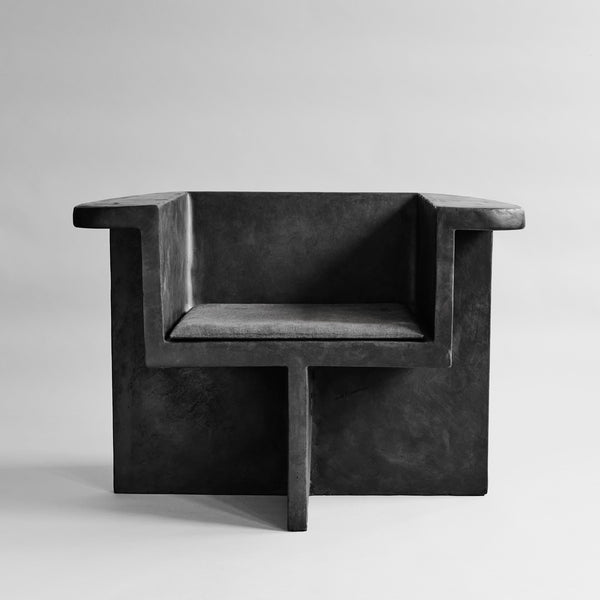 Brutus Lounge Chair - Coffee