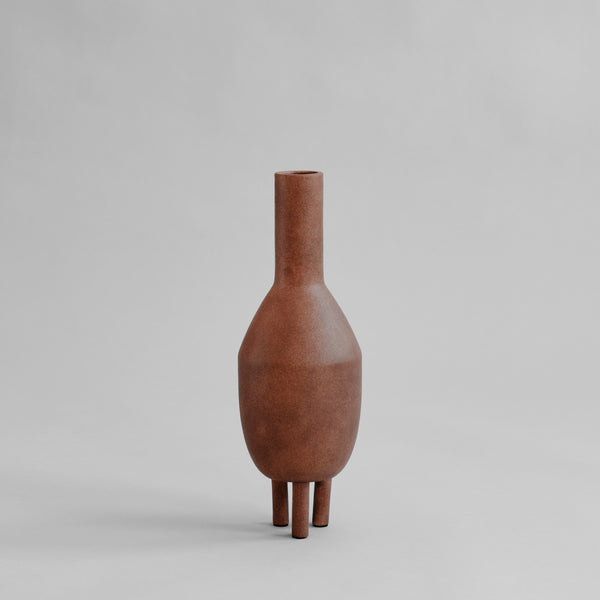 Duck Vase, Slim - Terracotta