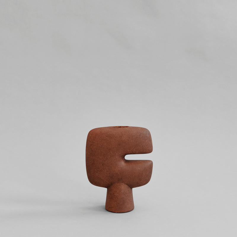 Tribal Vase, Mini - Terracotta