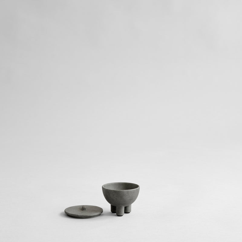Duck Jar, Mini - Dark Grey