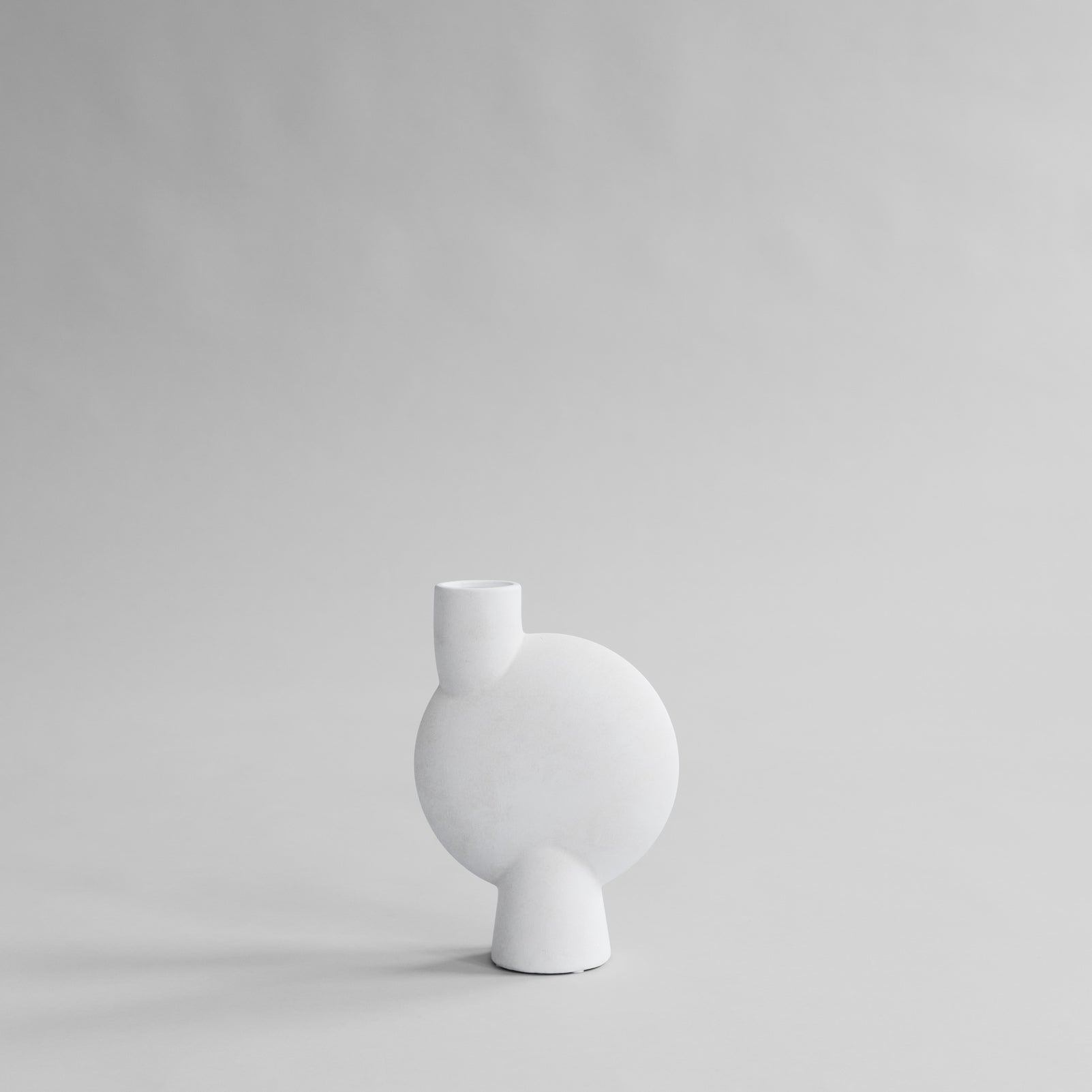 Sphere Vase Bubl, Medio - Bone White