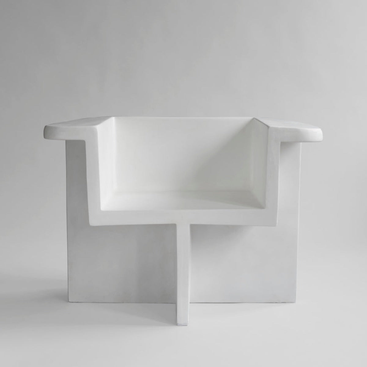 Brutus Lounge Chair - Bone White*