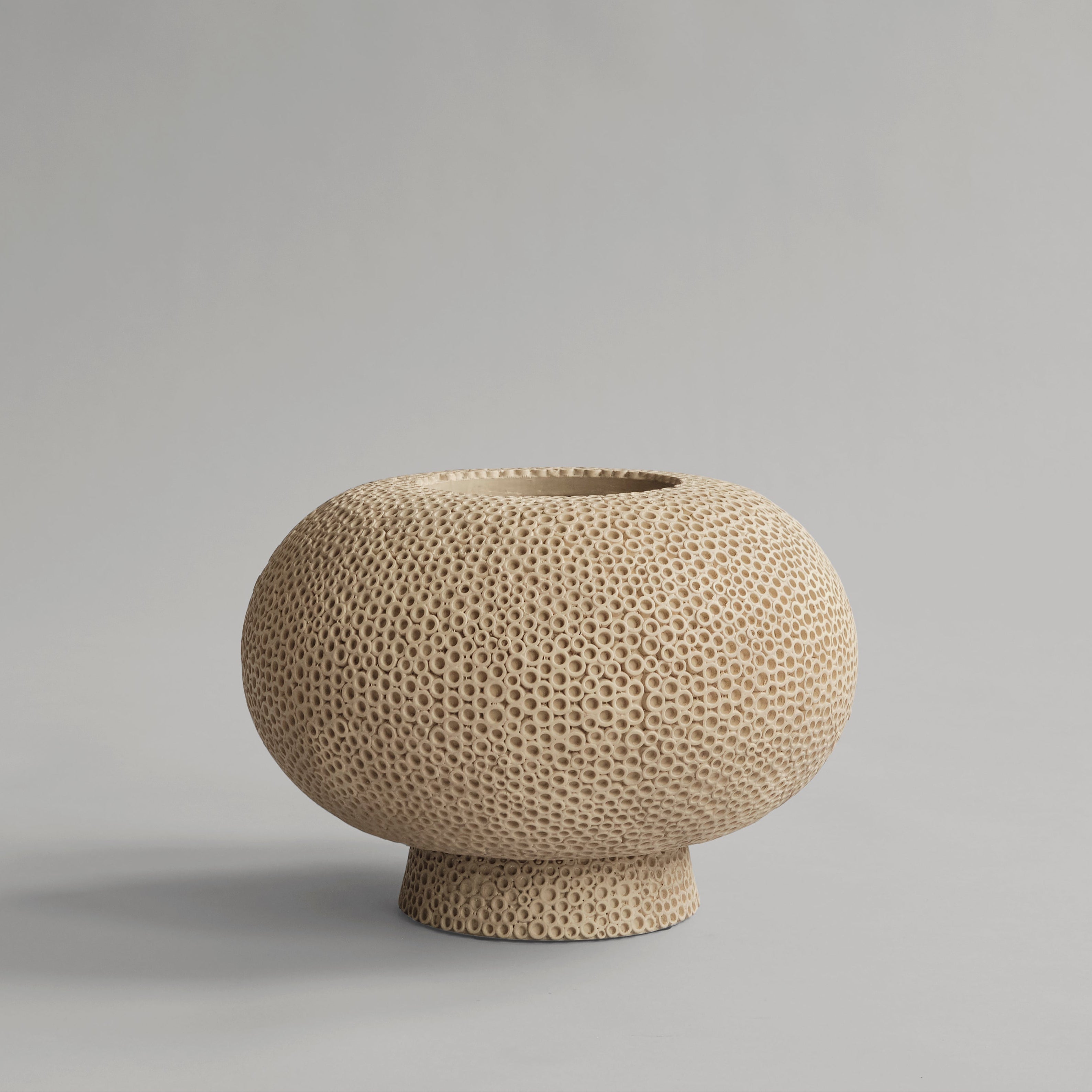 Kabin Vase Fat - Shisen, Sand