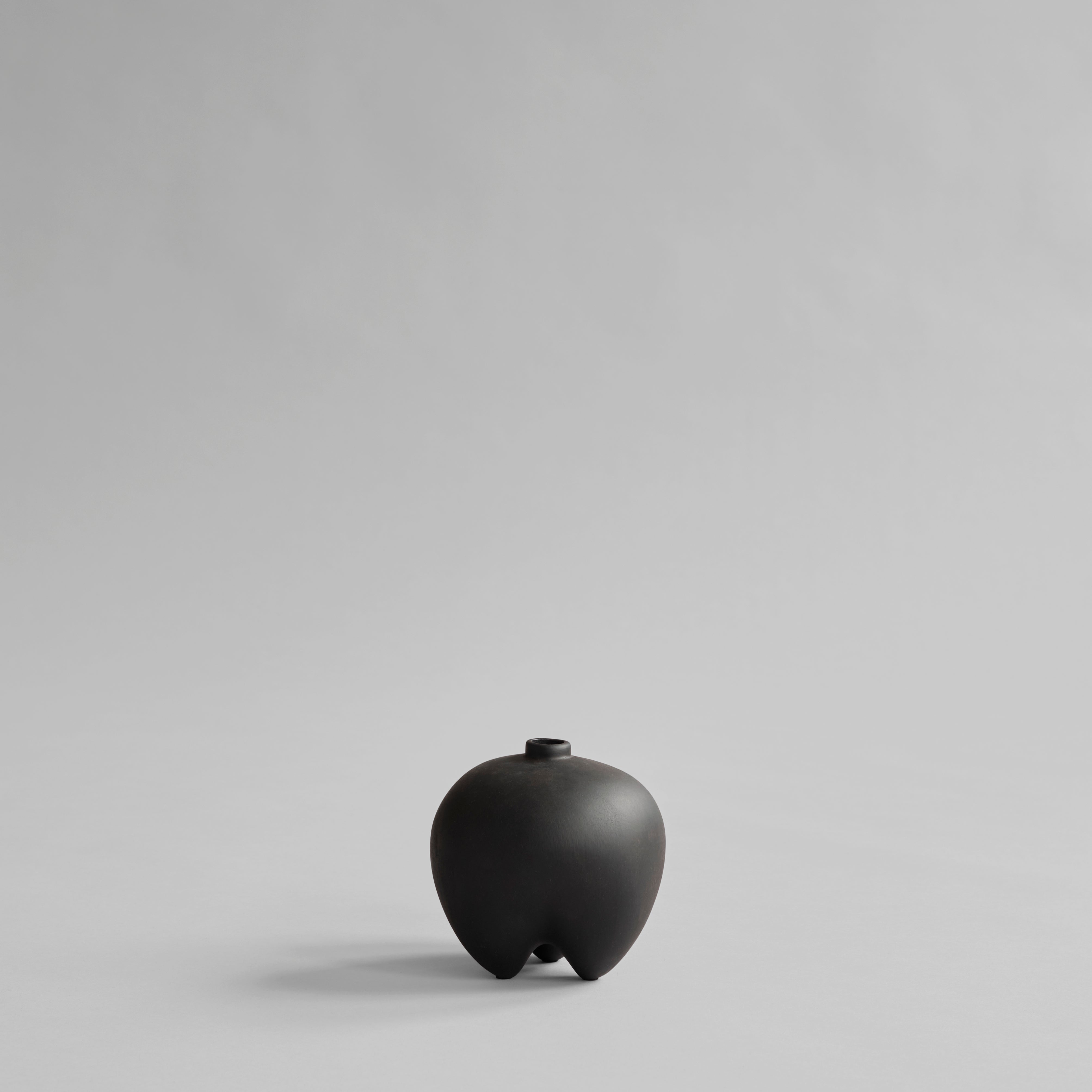 Sumo Vase, Petit - Coffee