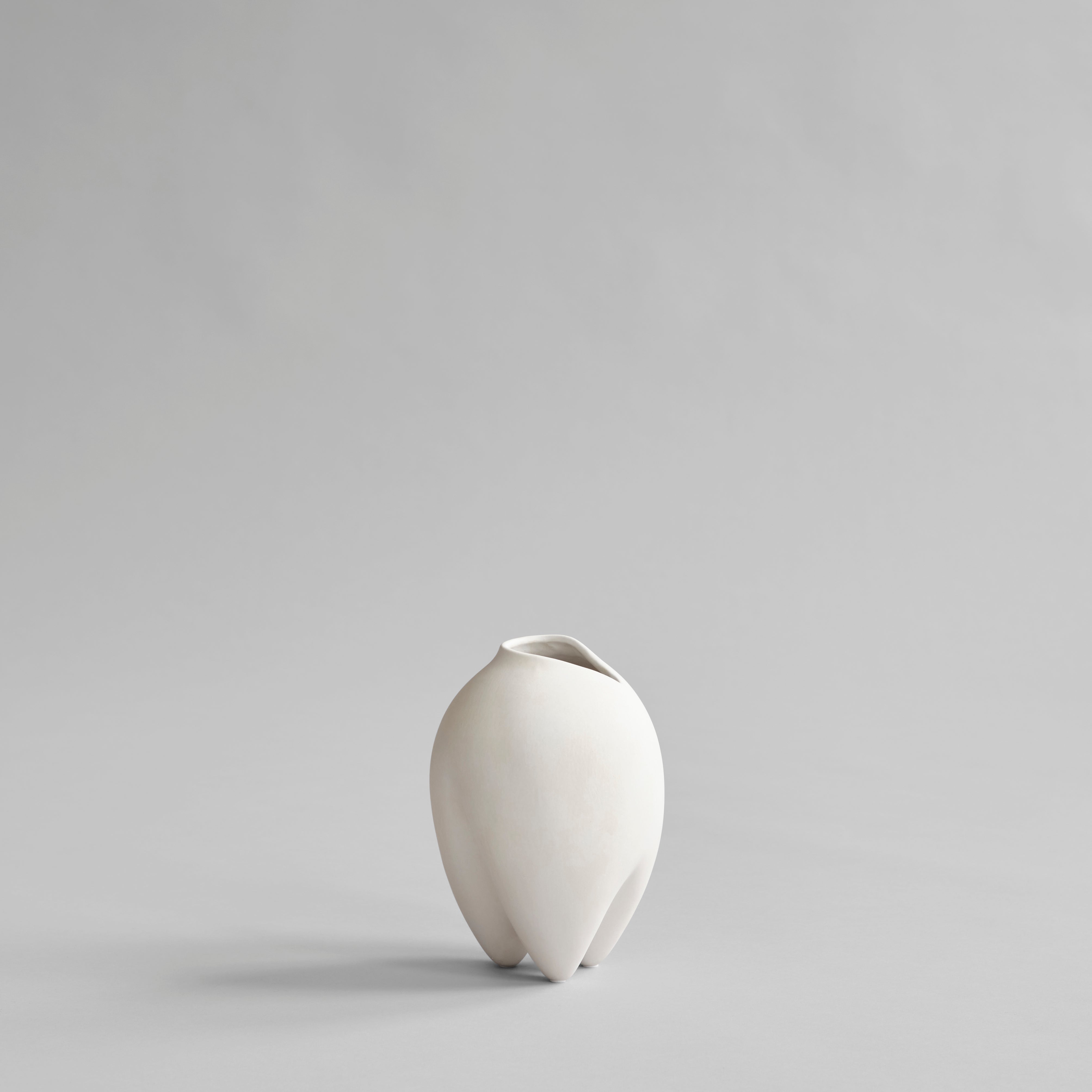 Sumo Vase, Slim Petit - Bone White