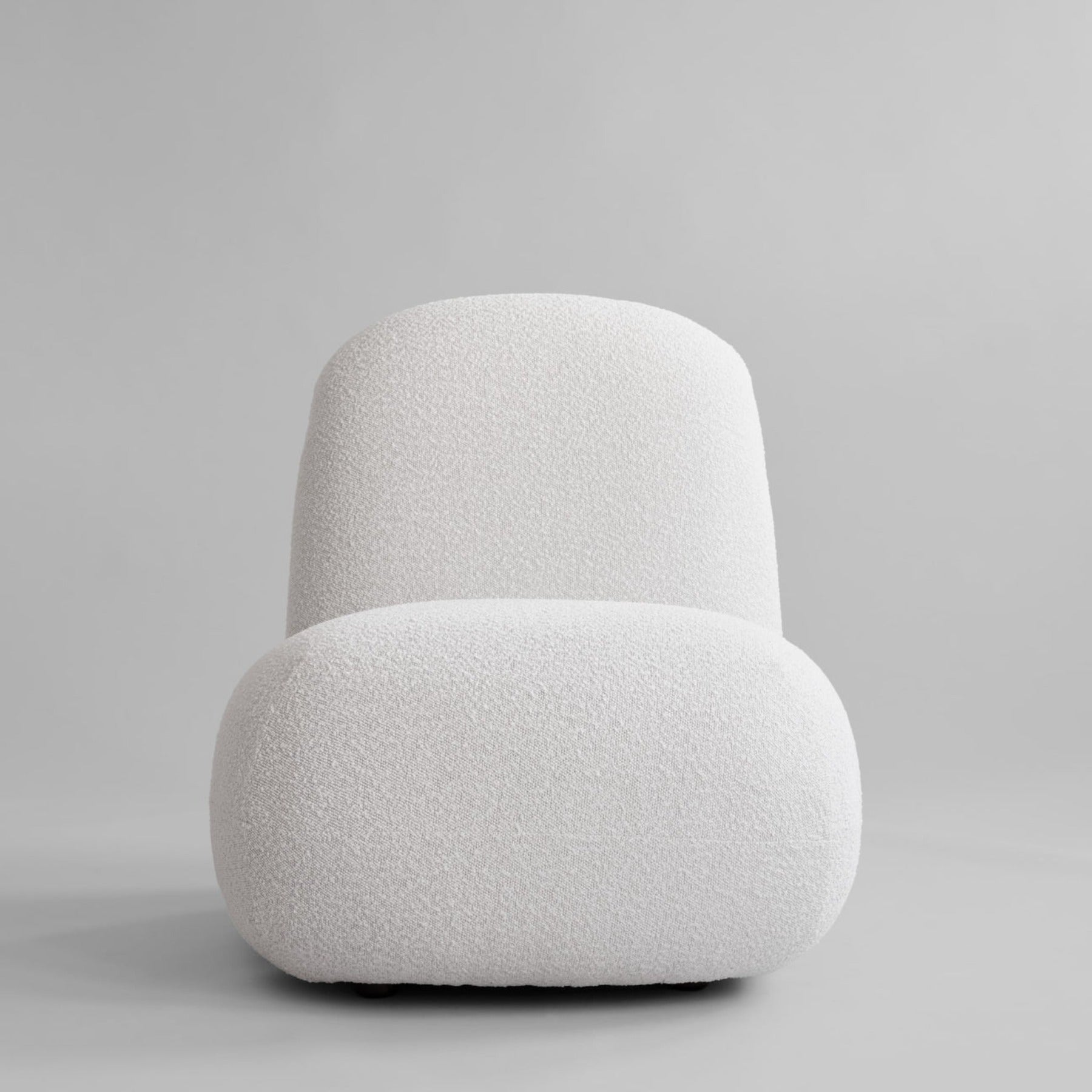 Toe Chair, Flat - Bouclé