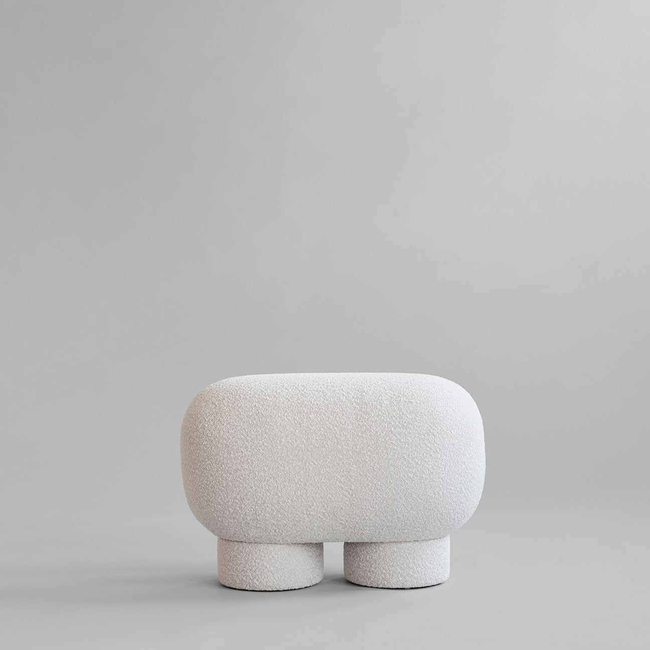 Big Foot Bench, Petit - Bouclé