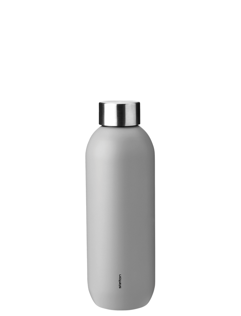 Keep Cool vacuum insulated bottle 20.3 oz light grey   355-13  (Colli 4)