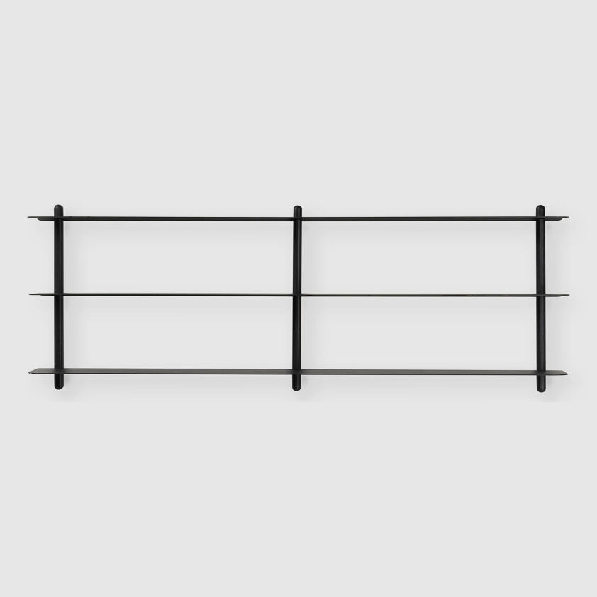 NIVO Shelf Small D - black ash/black