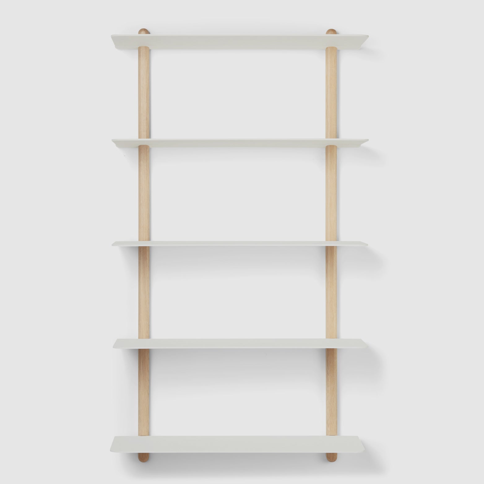 NIVO Shelf Large E - light oak/white