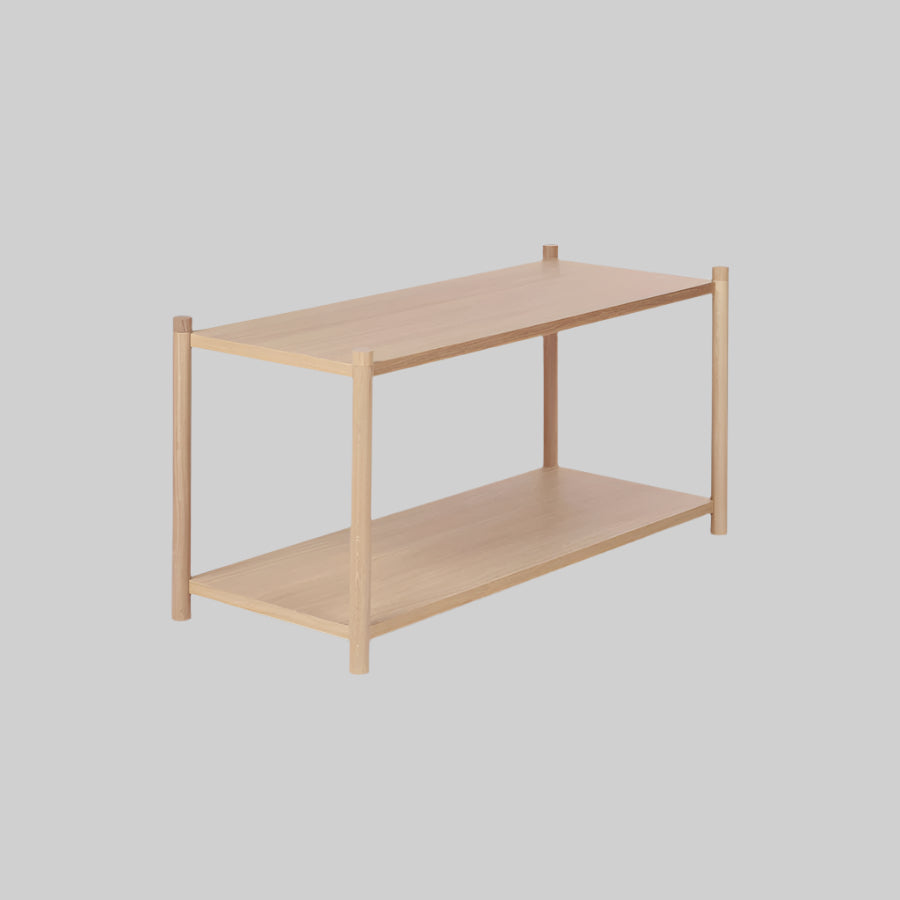 Sceene bookcase F - light oak