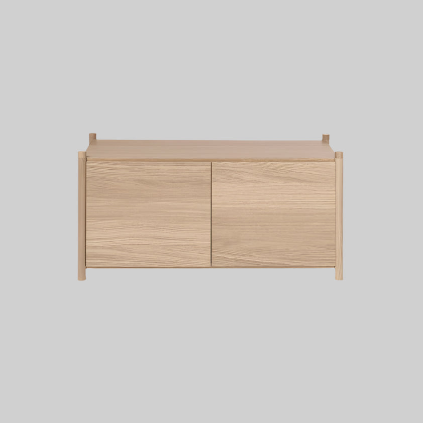 Sceene bookcase/cabinet G - light oak