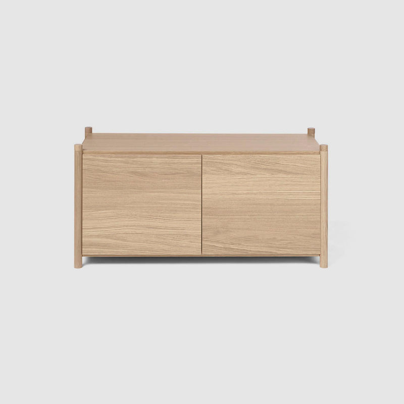 Sceene bookcase/cabinet G - light oak