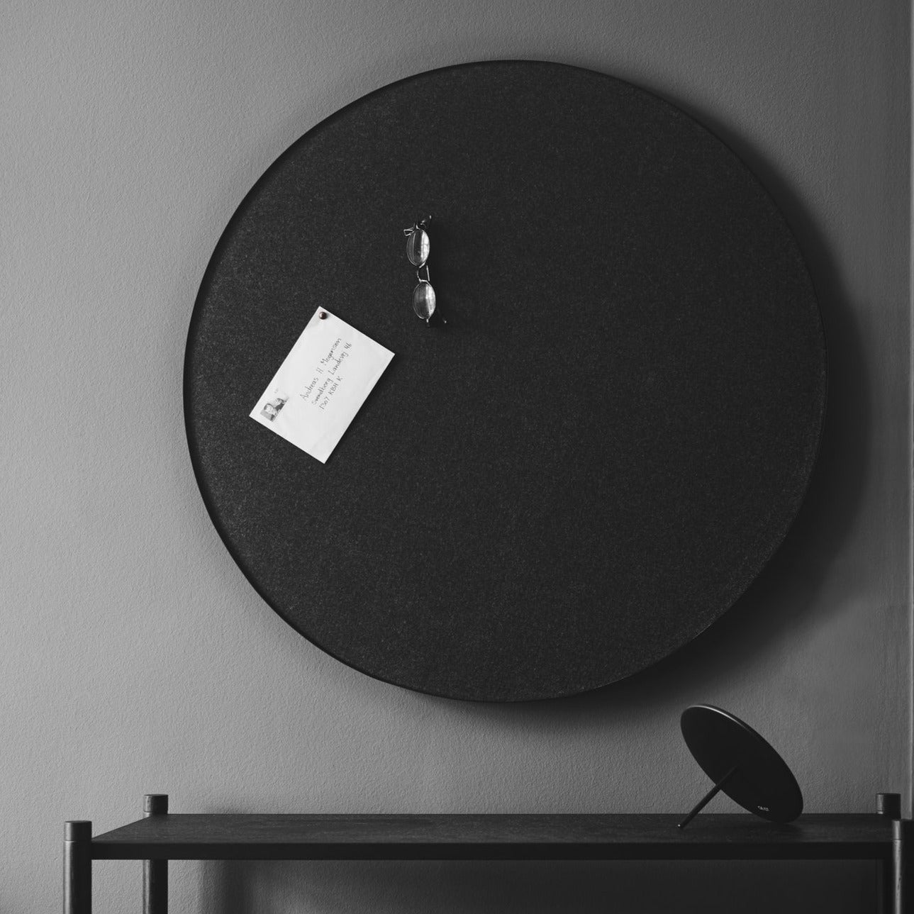RETELL pinboard - black black