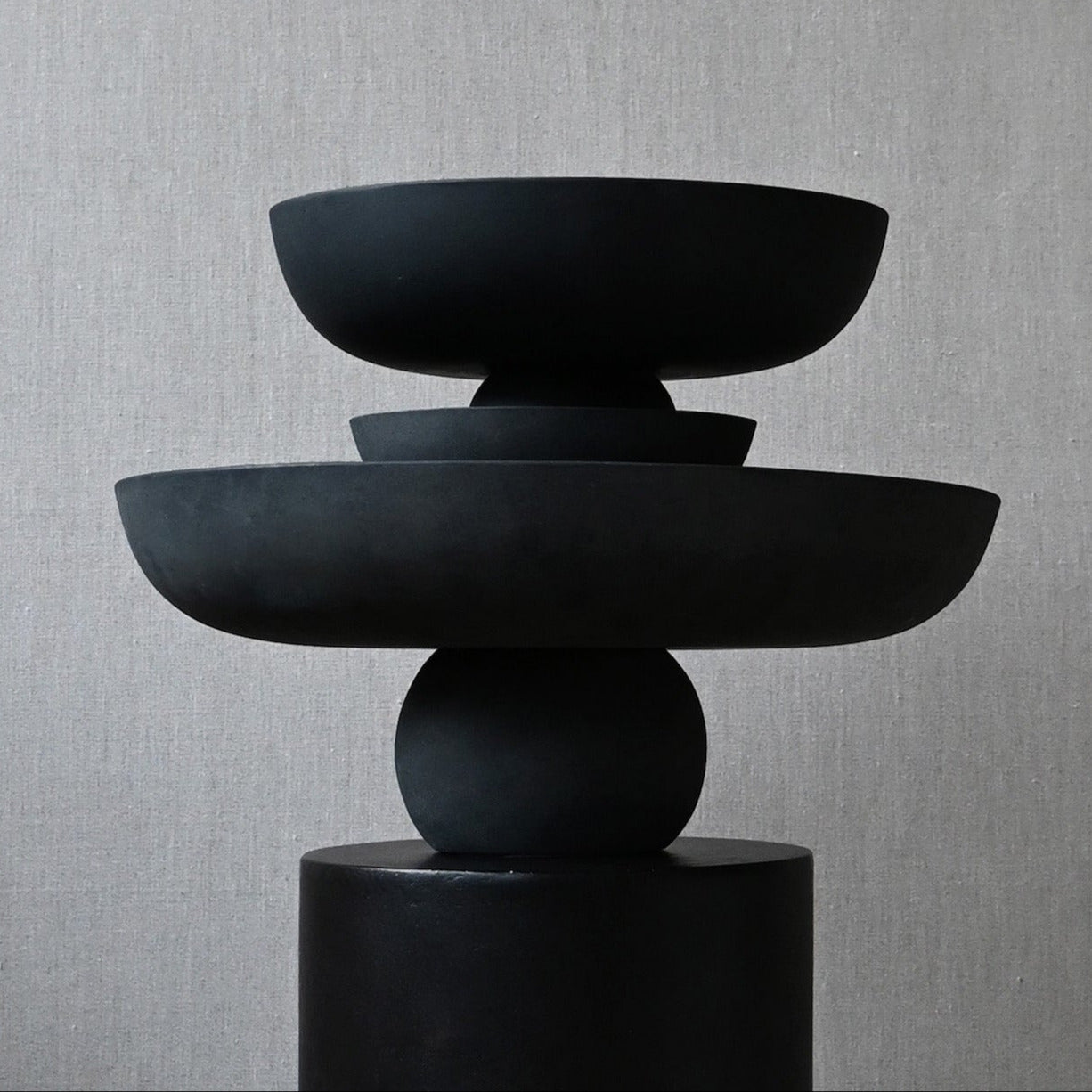 Baburu Bowl , Medio - Black