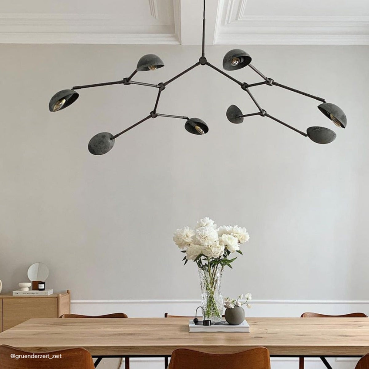 Drop Chandelier - Oxidized