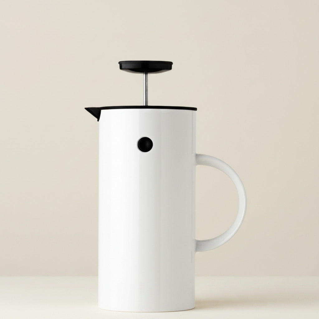 EM77 French press 1 L - white