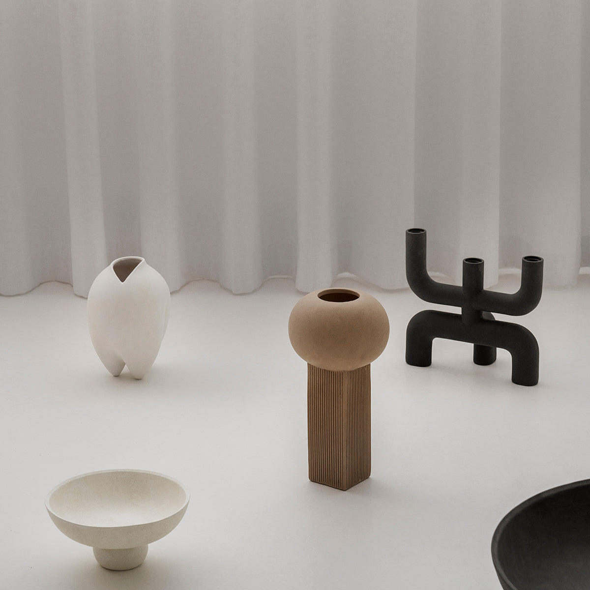 Baburu Bowl , Mini - Bone White