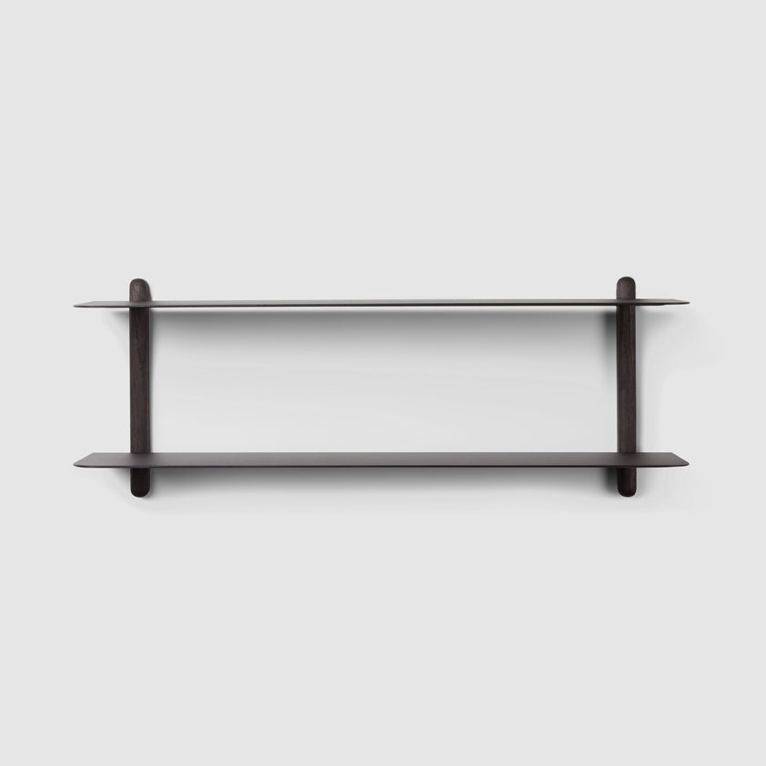 NIVO Shelf Small F - black ash/black