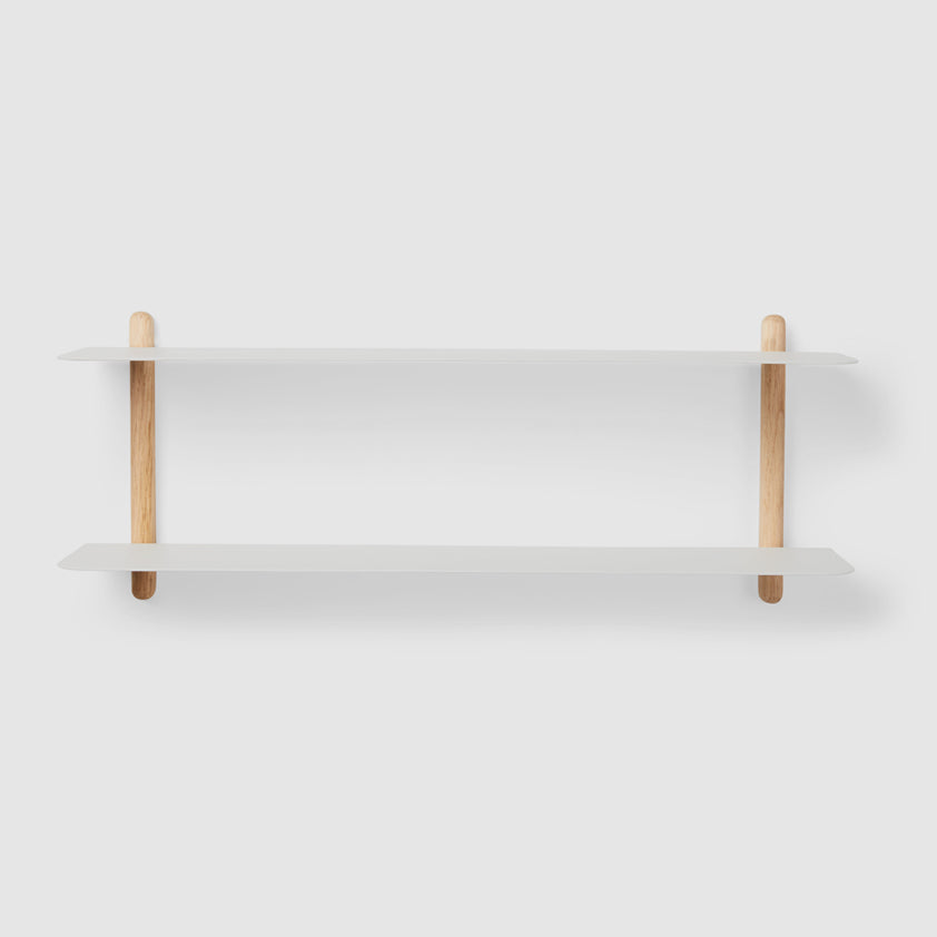 NIVO Shelf Small F - light oak/ white