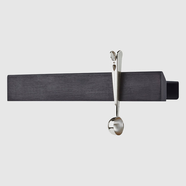 Flex magnetic shelf short - black oak/black