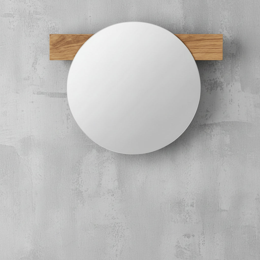 FLEX System magnetic shelf short, oak/black*