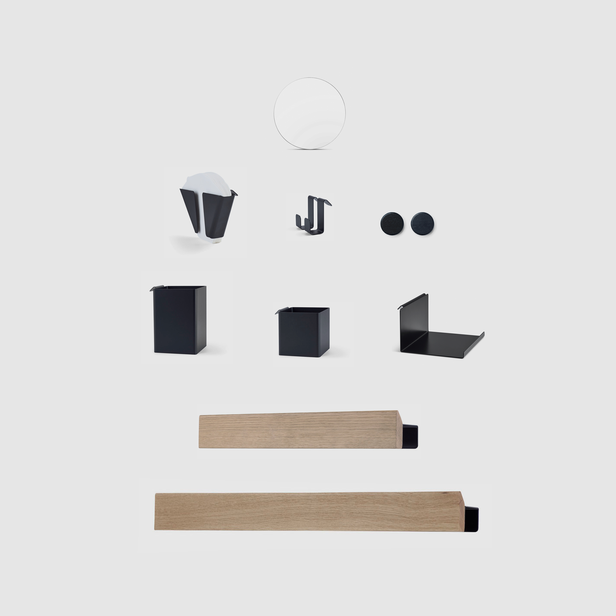 FLEX System Button 2 pc, black