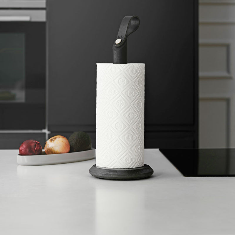 Grab kitchen roll holder - black