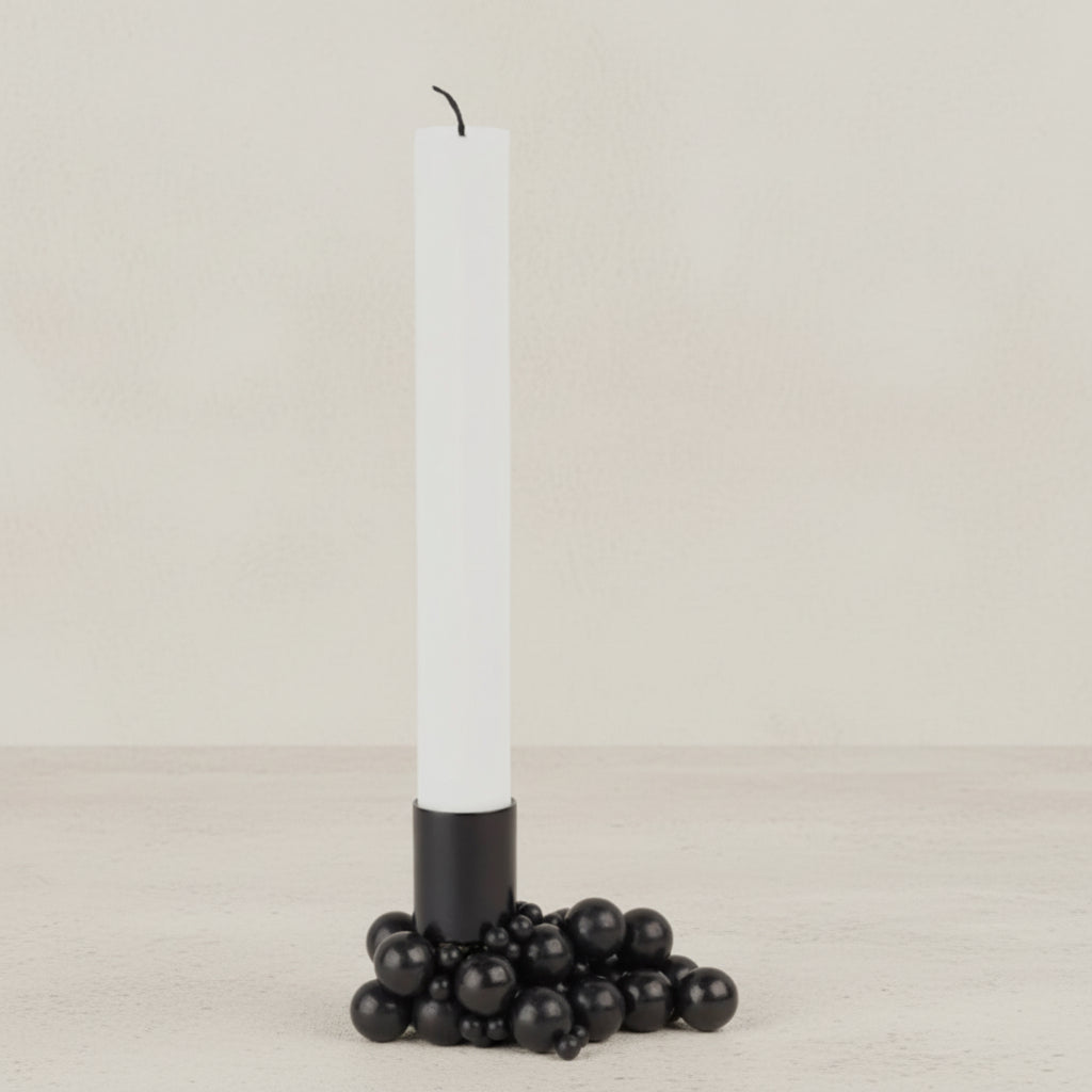 MOLEKYL candlelight set of 2, black