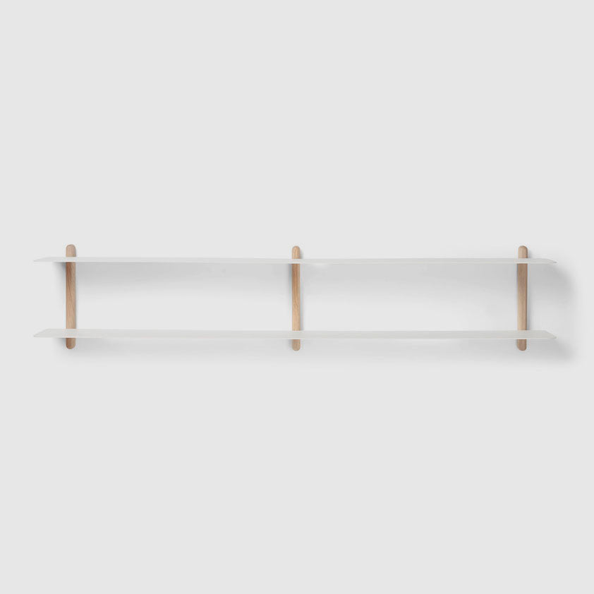 NIVO Shelf Small C - light oak/white