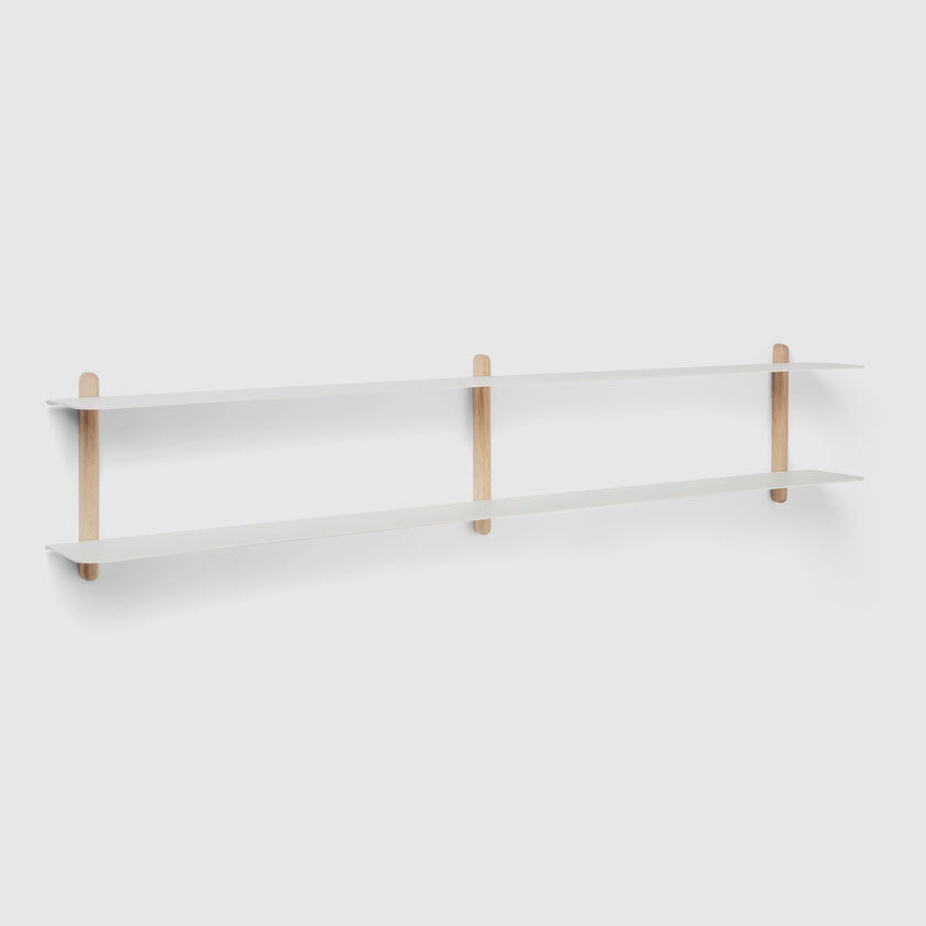 NIVO Shelf Small C - light oak/white