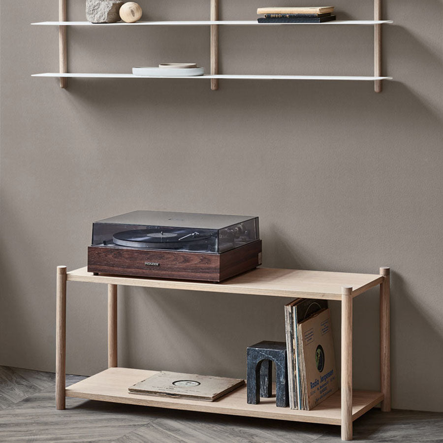 Sceene bookcase F - light oak