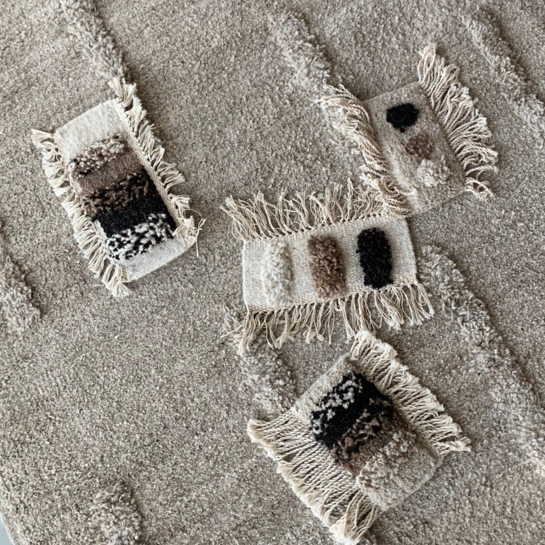 Sera Helsinki Rug Sample Set - 1 Woven & 1 Knotted