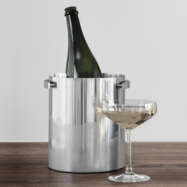 Arne Jacobsen champagne cooler steel