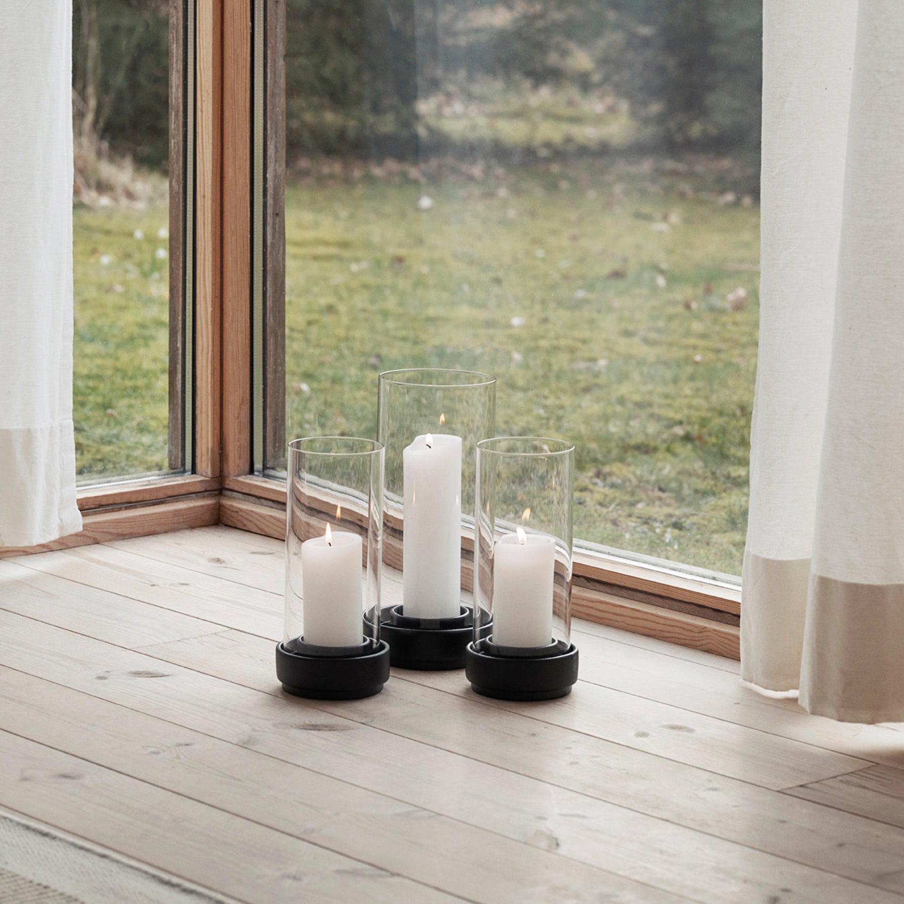 Hurricane Candle Holder -small