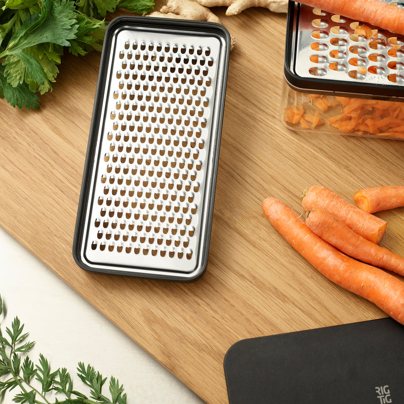 GRATE-IT grater with container, black