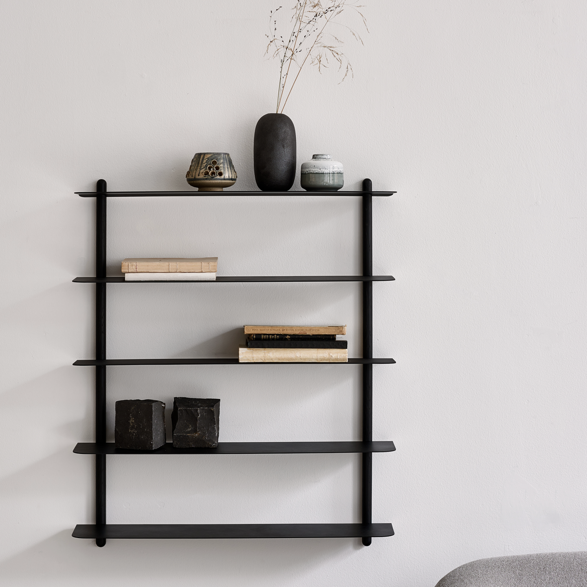 NIVO Shelf Small E - black ash/black