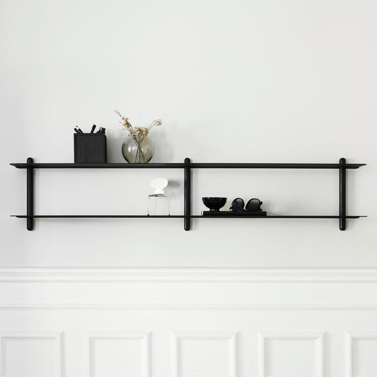 NIVO Shelf Small C - black ash/black