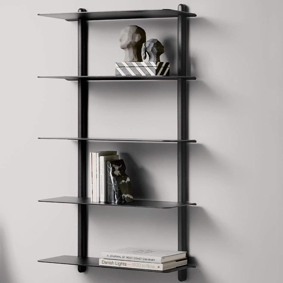 NIVO Shelf Large E - black ash/black