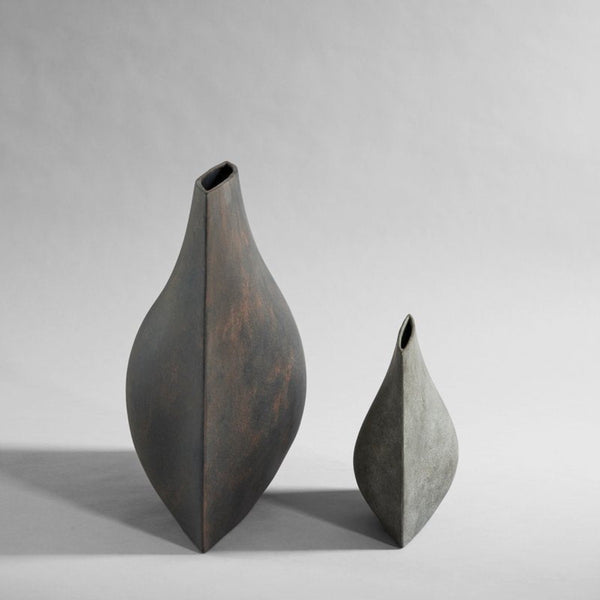 Origami Vase - Small - Dark Grey