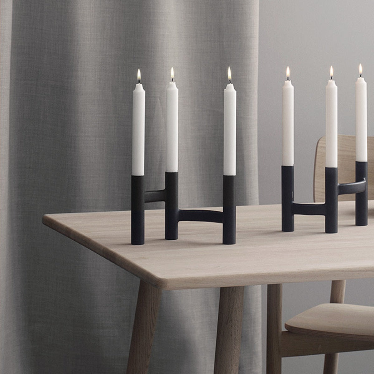 Ora Three-Branch Candleholder