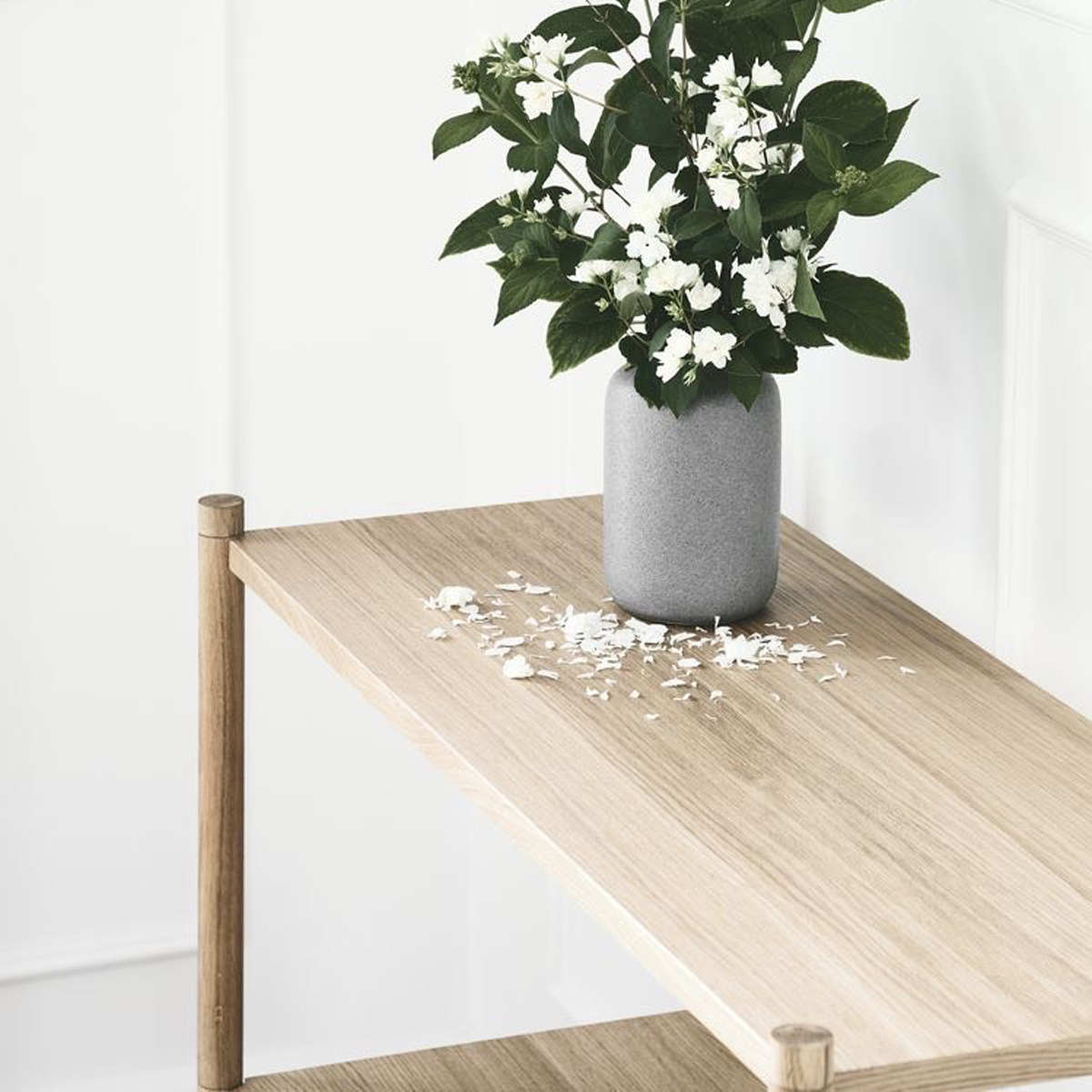 Sceene bookcase F - light oak