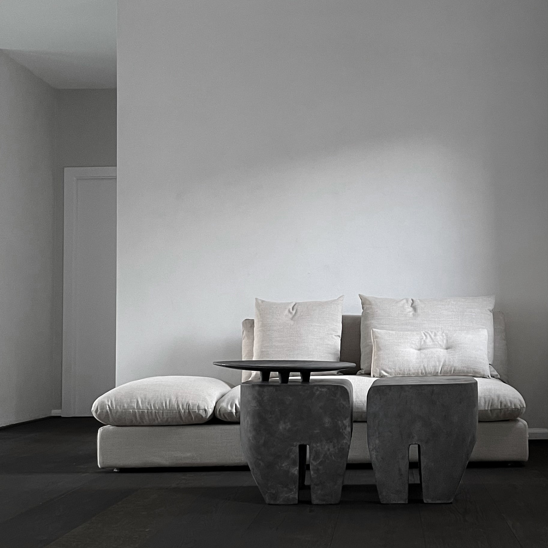 スツール 101 COPENHAGEN Sculpt Stool & cushion 101 Copenhagen Sculpt Stool - Concrete – NORMODE