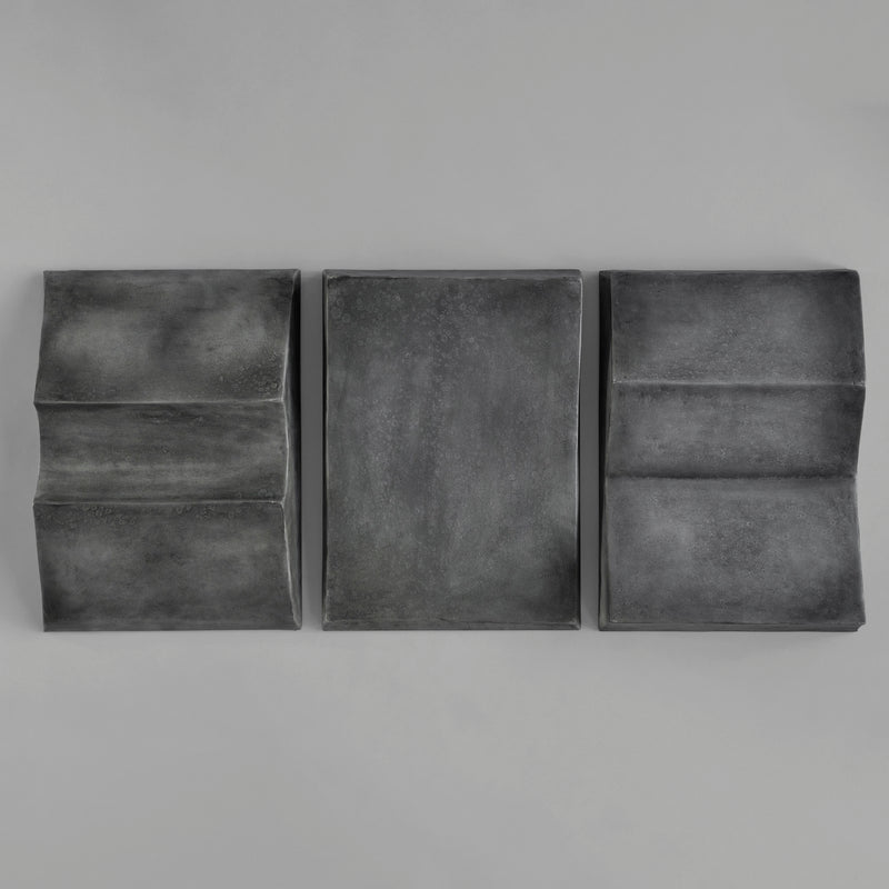 Sculpt Wall Art - Triangle Mini, Dark Grey