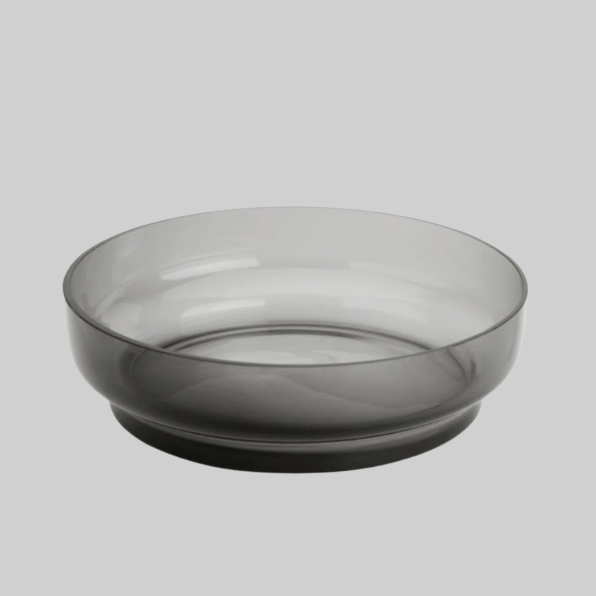 Hoop serving bowl - smoke