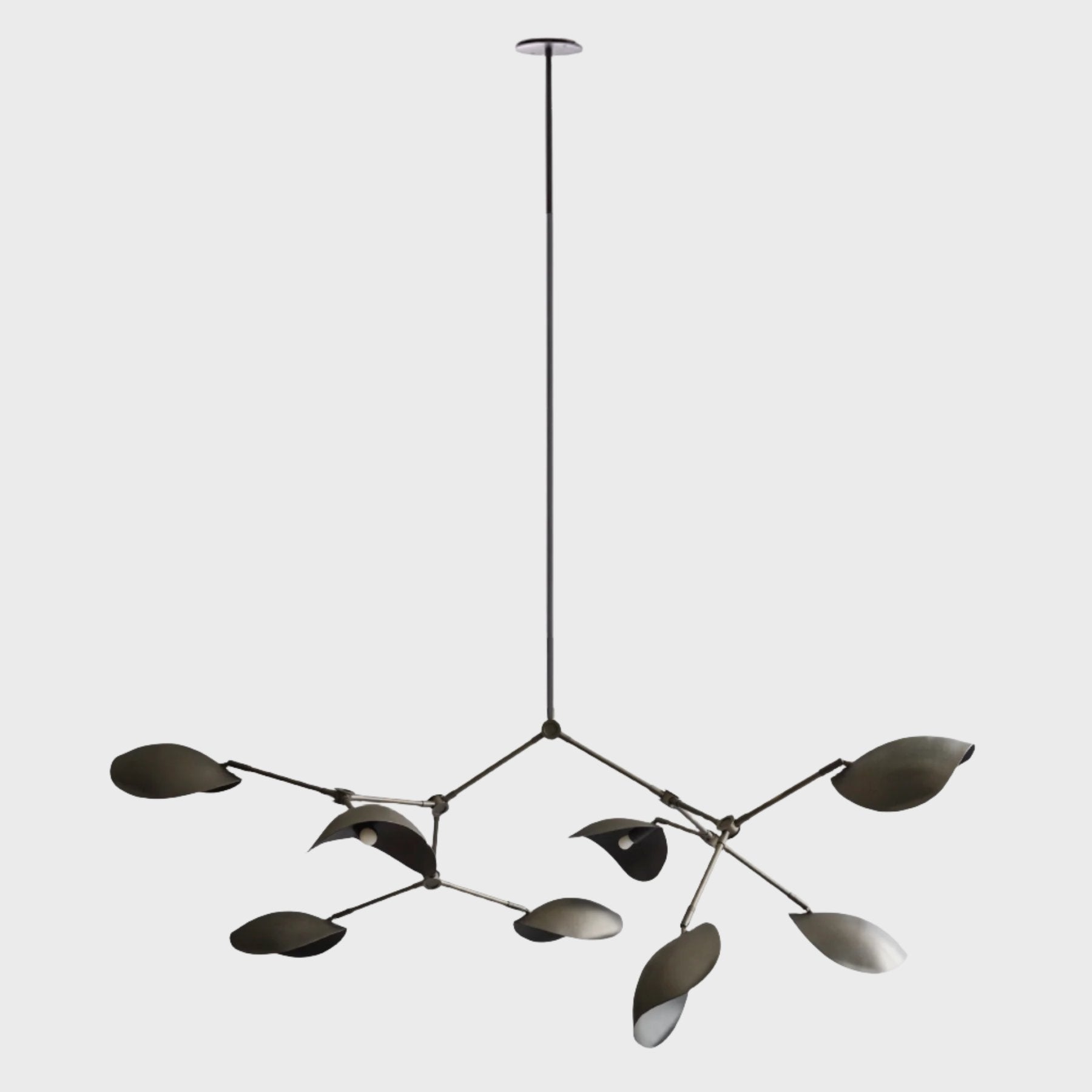 Stingray Chandelier, Bronze w/ Rods - In-Stock