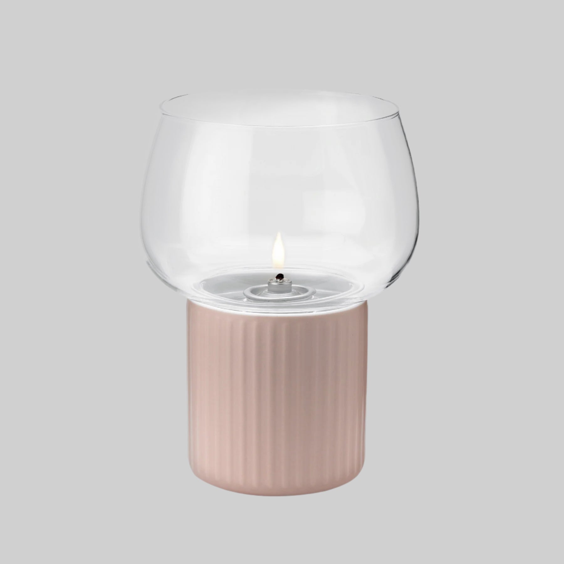 HYGGE hurricane candleholder - rose