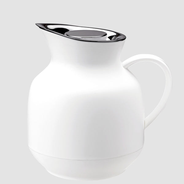 Amphora vacuum jug - tea 33.8 oz - soft white